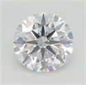 Del inventario de diamantes de laboratorio, 5.02 quilates, Redondo , Color E, claridad IF y certificado GIA