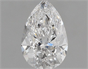 Diamante Natural 0.50 quilates, De pera , Color E, claridad VS2 y certificado GIA