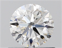 Diamante Natural 0.70 quilates, Redondo , Color F, claridad VS1 y certificado GIA