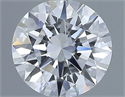 Natural Diamond 0.46 Carats, Round with Excellent Cut, E Color, VS2 Clarity and Certified by GIA
