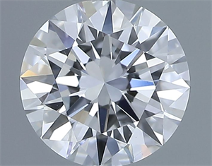 Picture of Natural Diamond 0.46 Carats, Round with Excellent Cut, E Color, VS2 Clarity and Certified by GIA