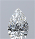 Diamante Natural 0.34 quilates, De pera , Color G, claridad VS1 y certificado GIA