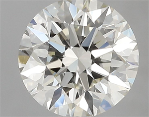 Picture of Natural Diamond 0.70 Carats, Round with Excellent Cut, K Color, VS2 Clarity and Certified by IGI