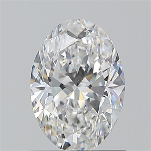 Picture of Natural Diamond 0.90 Carats, Oval with  Cut, E Color, VS2 Clarity and Certified by GIA