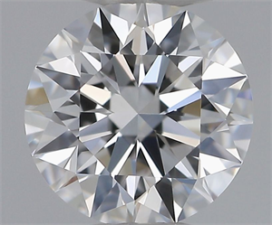 Foto Diamante Natural 0.50 quilates, Redondo , Color D, claridad IF y certificado GIA de