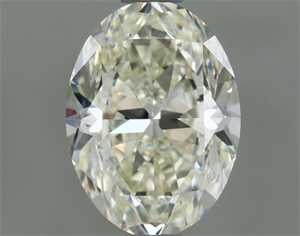 Picture of Natural Diamond 1.02 Carats, Oval with  Cut, K Color, VS1 Clarity and Certified by IGI