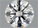 Natural Diamond 0.46 Carats, Round with Excellent Cut, F Color, VS1 Clarity and Certified by GIA