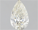 Natural Diamond 0.81 Carats, Pear with  Cut, J Color, VVS1 Clarity and Certified by GIA