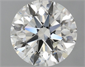 Diamante Natural 1.70 quilates, Redondo , Color I, claridad IF y certificado GIA