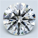 Diamante Natural 3.51 quilates, Redondo , Color G, claridad VS1 y certificado GIA