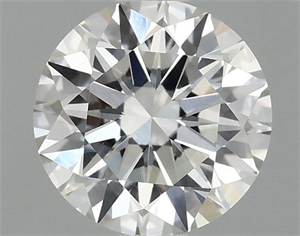 Picture of Lab Grown Diamond 1.05 Carats, Round with Ideal Cut, F Color, VVS2 Clarity and Certified by IGI
