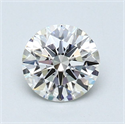 Diamante Natural 0.80 quilates, Redondo , Color I, claridad VVS2 y certificado GIA