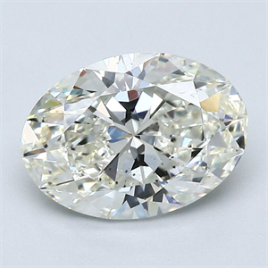 Foto Diamante Natural 2.21 quilates, Ovalado , Color J, claridad VS2 y certificado GIA de