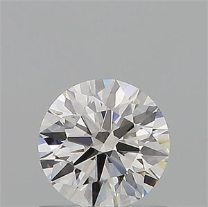 Picture of Natural Diamond 0.71 Carats, Round with Excellent Cut, G Color, IF Clarity and Certified by GIA