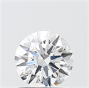 Del inventario de diamantes de laboratorio, 1.04 quilates, Redondo , Color D, claridad VVS2 y certificado IGI