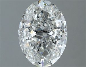 Foto Diamante Natural 1.52 quilates, Ovalado , Color G, claridad SI2 y certificado IGI de
