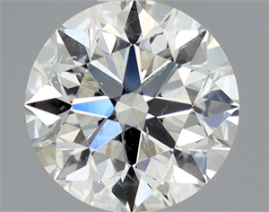 Foto Diamante Natural 0.70 quilates, Redondo , Color H, claridad SI2 y certificado GIA de