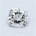 Natural Diamond 0.70 Carats, Cushion with  Cut, E Color, SI2 Clarity and Certified by GIA