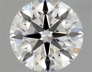 Foto Diamante Natural 0.44 quilates, Redondo , Color G, claridad VVS1 y certificado GIA de