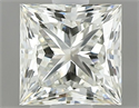 Diamante Natural 0.70 quilates, Princesa , Color L, claridad VVS2 y certificado GIA