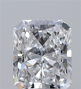 Foto Diamante Natural 0.31 quilates, Radiante , Color D, claridad VVS1 y certificado GIA de