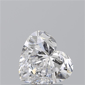 Picture of Natural Diamond 1.50 Carats, Heart with  Cut, D Color, VS2 Clarity and Certified by GIA