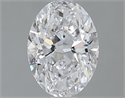 Diamante Natural 1.01 quilates, Ovalado , Color D, claridad VS2 y certificado GIA