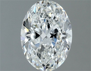Picture of Natural Diamond 0.80 Carats, Oval with  Cut, F Color, VVS2 Clarity and Certified by GIA