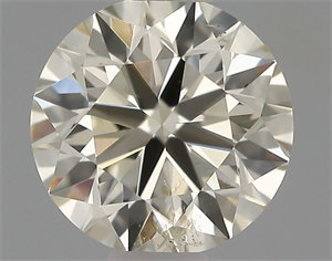 Picture of Natural Diamond 0.51 Carats, Round with Excellent Cut, L Color, SI2 Clarity and Certified by IGI