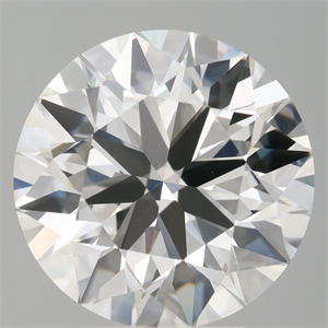 Picture of Lab Grown Diamond 4.59 Carats, Round with Ideal Cut, E Color, VVS1 Clarity and Certified by IGI