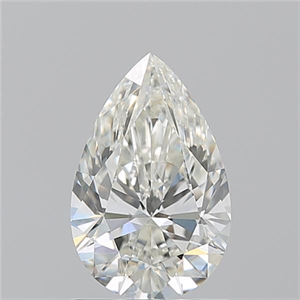 Foto Diamante Natural 1.20 quilates, De pera , Color J, claridad SI1 y certificado GIA de