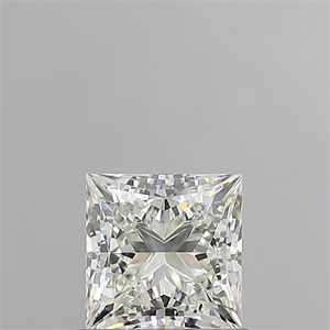 Foto Diamante Natural 1.01 quilates, Princesa , Color J, claridad VVS1 y certificado GIA de
