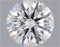 Del inventario de diamantes de laboratorio, 3.03 quilates, Redondo , Color D, claridad VVS2 y certificado IGI