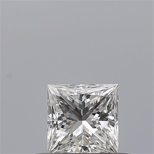 Picture of Natural Diamond 0.30 Carats, Princess with  Cut, F Color, VS2 Clarity and Certified by GIA