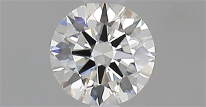 Picture of Natural Diamond 0.42 Carats, Round with Excellent Cut, G Color, IF Clarity and Certified by GIA