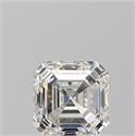 Diamante Natural 1.02 quilates, Asscher , Color H, claridad VS1 y certificado GIA