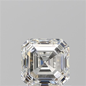 Foto Diamante Natural 1.02 quilates, Asscher , Color H, claridad VS1 y certificado GIA de