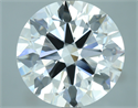 Del inventario de diamantes de laboratorio, 7.41 quilates, Redondo , Color E, claridad VS2 y certificado IGI