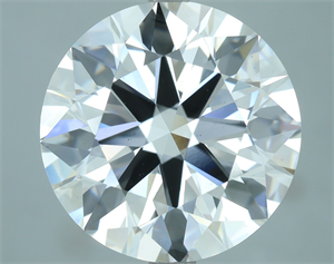 Picture of Lab Grown Diamond 7.41 Carats, Round with Ideal Cut, E Color, VS2 Clarity and Certified by IGI