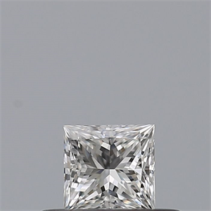 Picture of Natural Diamond 0.23 Carats, Princess with  Cut, G Color, VVS1 Clarity and Certified by GIA