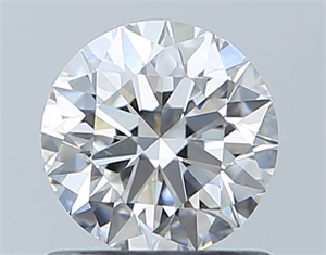 Picture of Natural Diamond 0.80 Carats, Round with Excellent Cut, F Color, SI1 Clarity and Certified by GIA