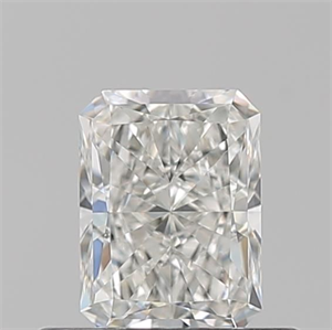 Foto Diamante Natural 0.50 quilates, Radiante , Color H, claridad VVS1 y certificado GIA de