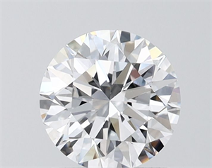 Picture of Lab Grown Diamond 1.22 Carats, Round with Ideal Cut, D Color, VVS2 Clarity and Certified by IGI