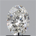 Diamante Natural 0.92 quilates, Ovalado , Color F, claridad VS1 y certificado GIA