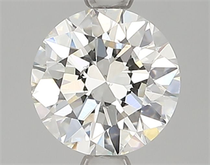 Picture of Natural Diamond 0.90 Carats, Round with Excellent Cut, H Color, SI1 Clarity and Certified by GIA