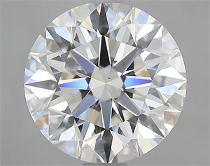 Foto Diamante Natural 2.25 quilates, Redondo , Color F, claridad VS2 y certificado GIA de