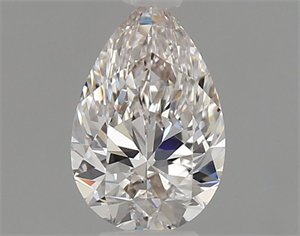 Foto Diamante Natural 0.54 quilates, De pera , Color I, claridad VVS1 y certificado GIA de