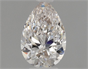 Diamante Natural 0.54 quilates, De pera , Color I, claridad VVS1 y certificado GIA