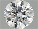 Del inventario de diamantes de laboratorio, 1.08 quilates, Redondo , Color F, claridad VS2 y certificado IGI