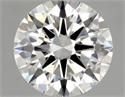 Diamante Natural 0.44 quilates, Redondo , Color H, claridad VS1 y certificado GIA
